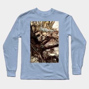 Fairies and Forest Creatures - Arthur Rackham Long Sleeve T-Shirt